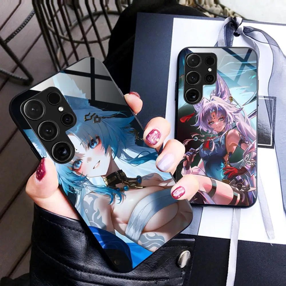 HSR Feixiao Phone Case for Samsung Galaxy A56 55 54 53 52 51 36 35 34 23 16 15 5G Glass Protective Cover