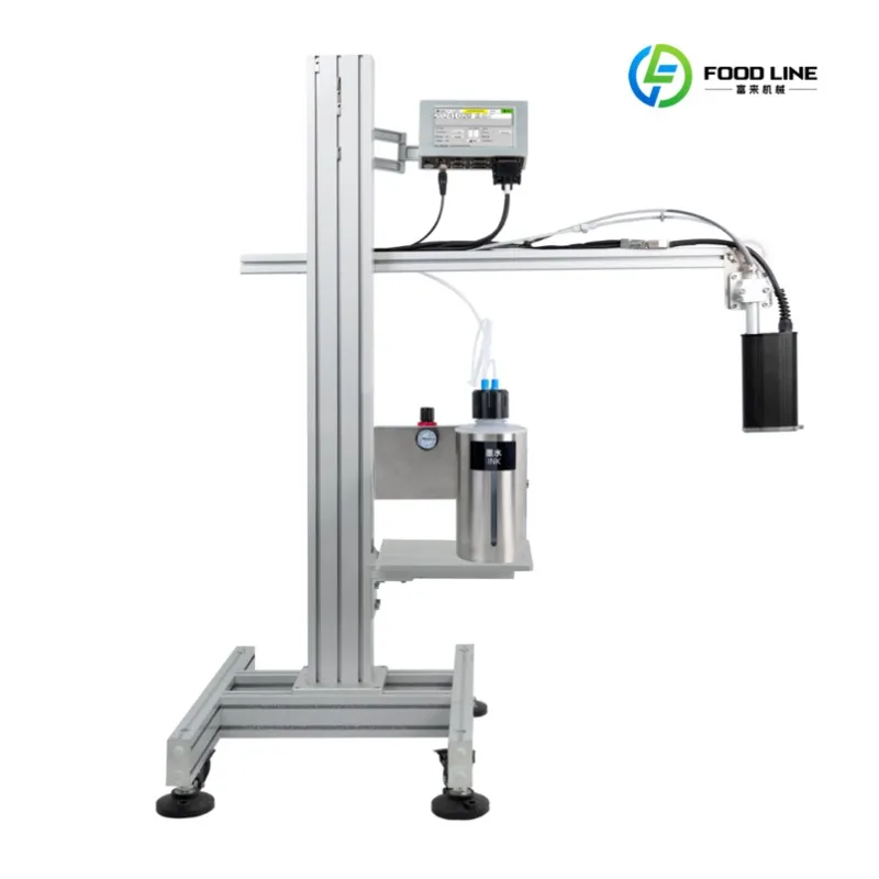 FL Wholesale Large Character Industrial Inkjet Printer Batch Printing Machine for Wood Stone Textile Pipes Tires Customized