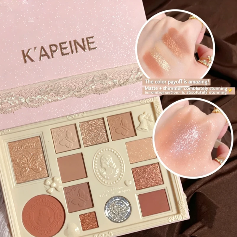 All In One Multifunctional, Pigmented, Waterproof, Long Lasting, Easy To Blend, Matte Shimmer Glitter, Professional Makeup, Dail