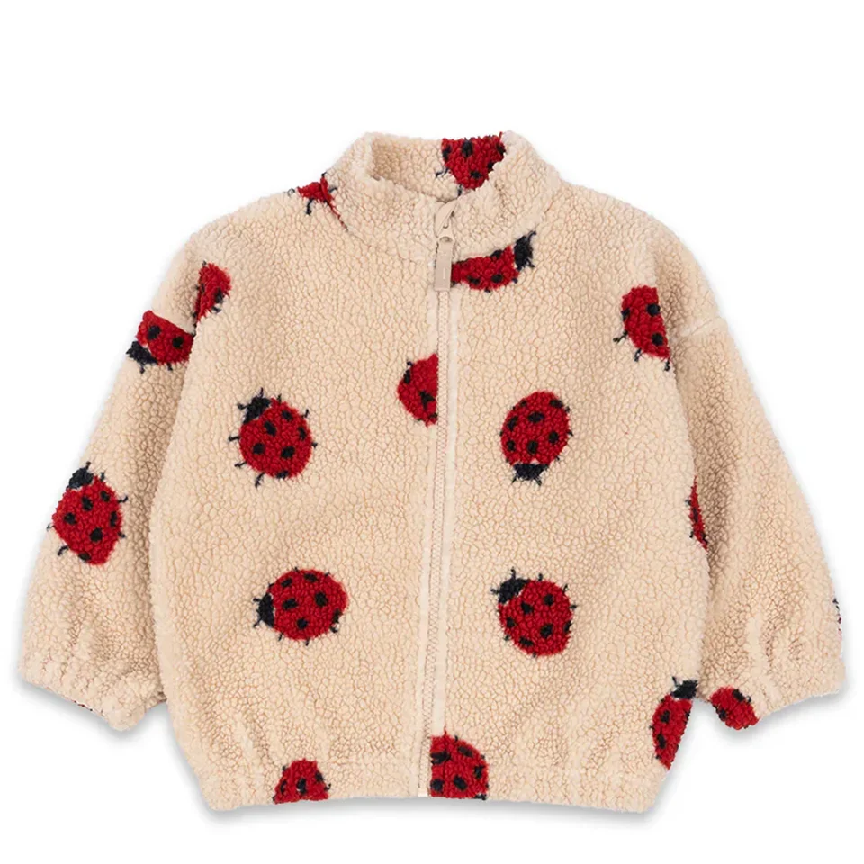 2024 Herfst Ks Baby Jongens Cartoon Katoen Fleece Bovenkleding Kinderen Winterkleding Peuter Meisjes Lamswool Jas Kind Borduren Jas - afbeelding 2