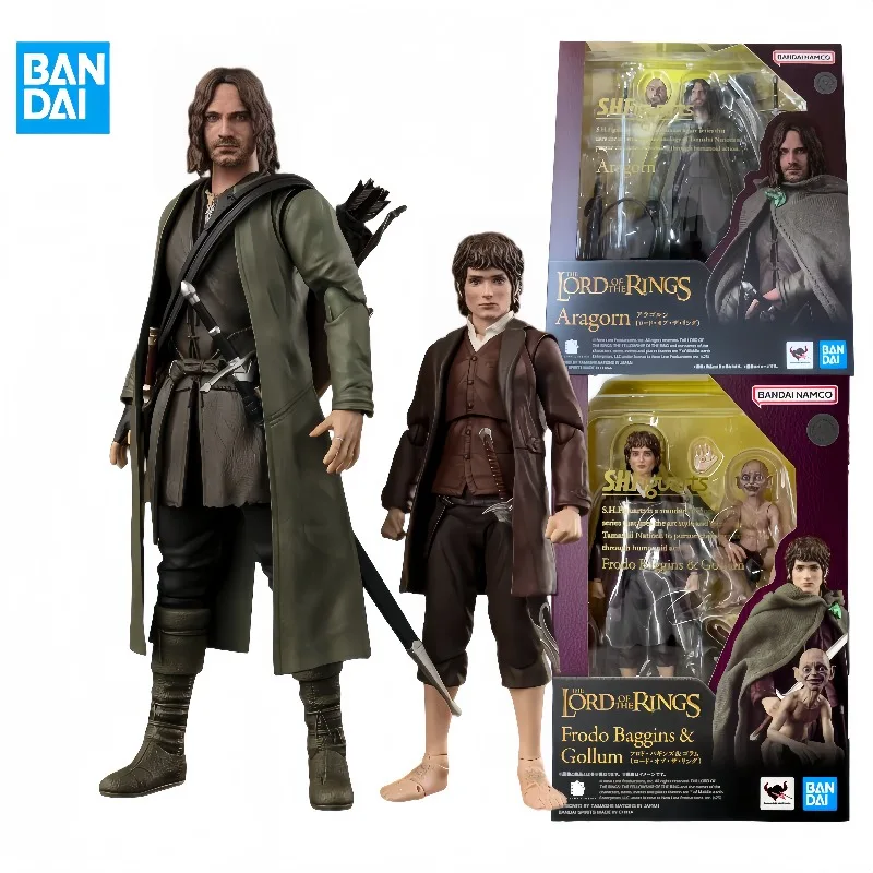 

Bandai S.H.Figuarts Aragorn (Lord of The Rings) Frodo Baggins & Gollum (The Lord of The Rings) Premium Model Gift Toy