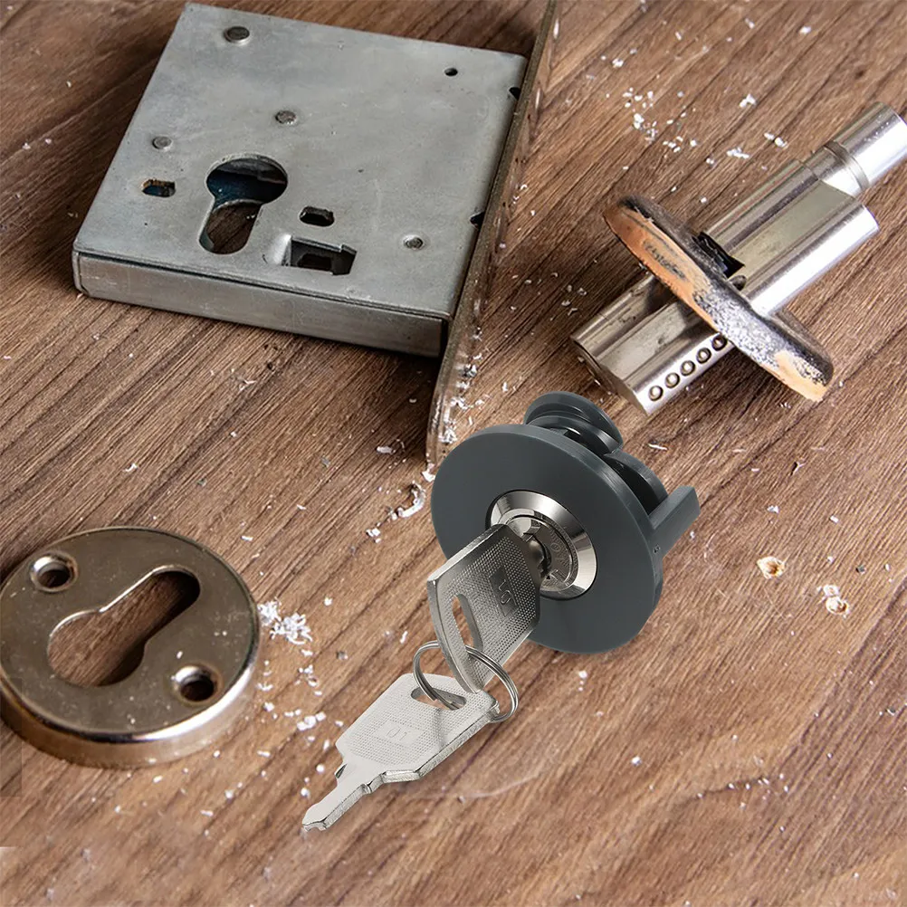 4Pcs Zinc Alloy Industrial Plug Safety Lock Rotary Tongue Anti-Touch Protector Row Plate for Workshop Factory