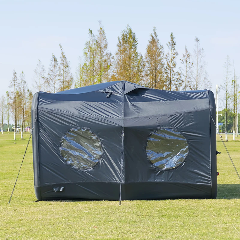 

Hot sale!Factory Direct Custom Space Inflatable Tent Outdoor Travel Camp Waterproof PVC Pillars Oxford Cloth Made Durable Nylon