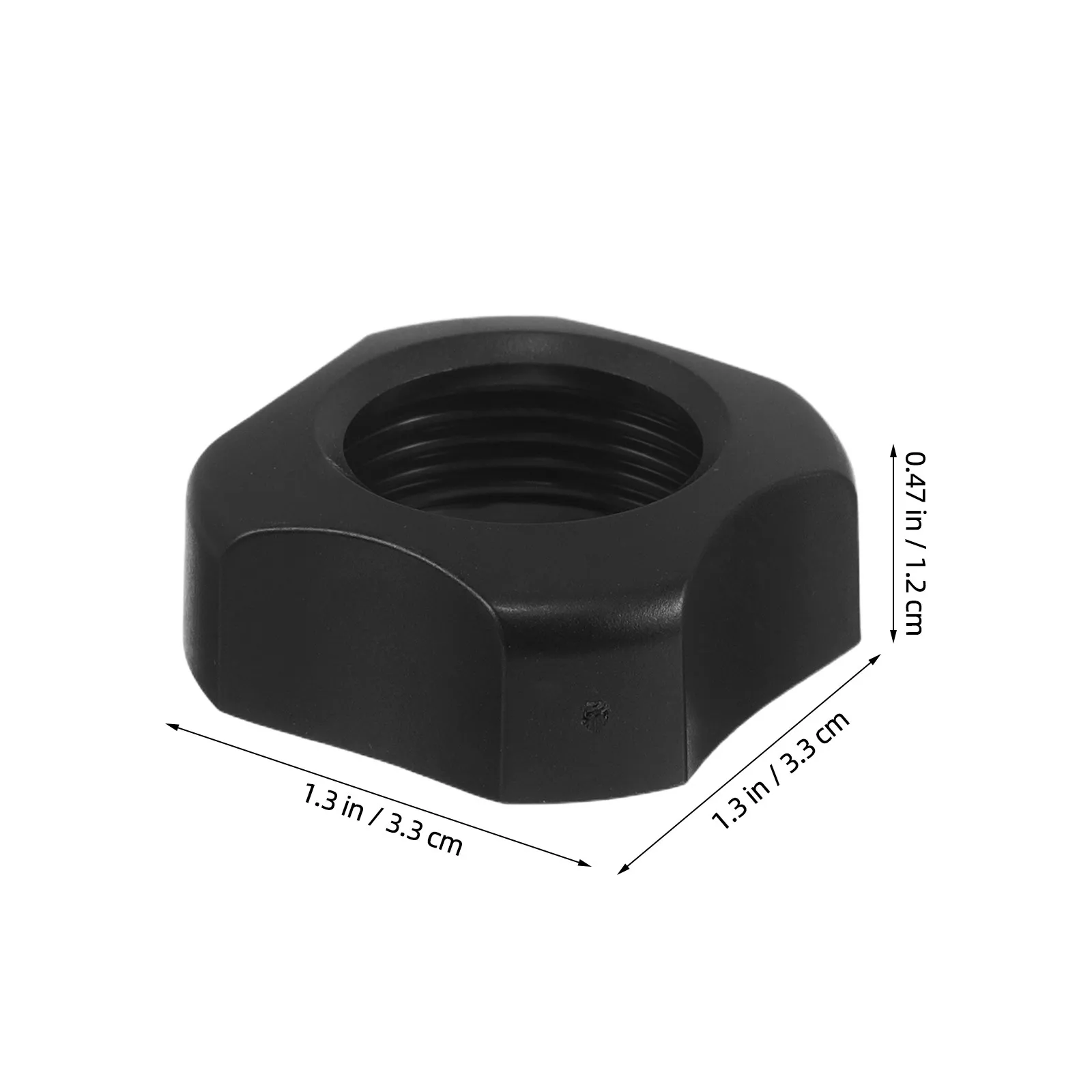 10Pcs Car Mount Replacement Part Tightening Nut Wireless Charger Ball-Joint Fixed Adapter Ring for Air Vent Dashboard Holder