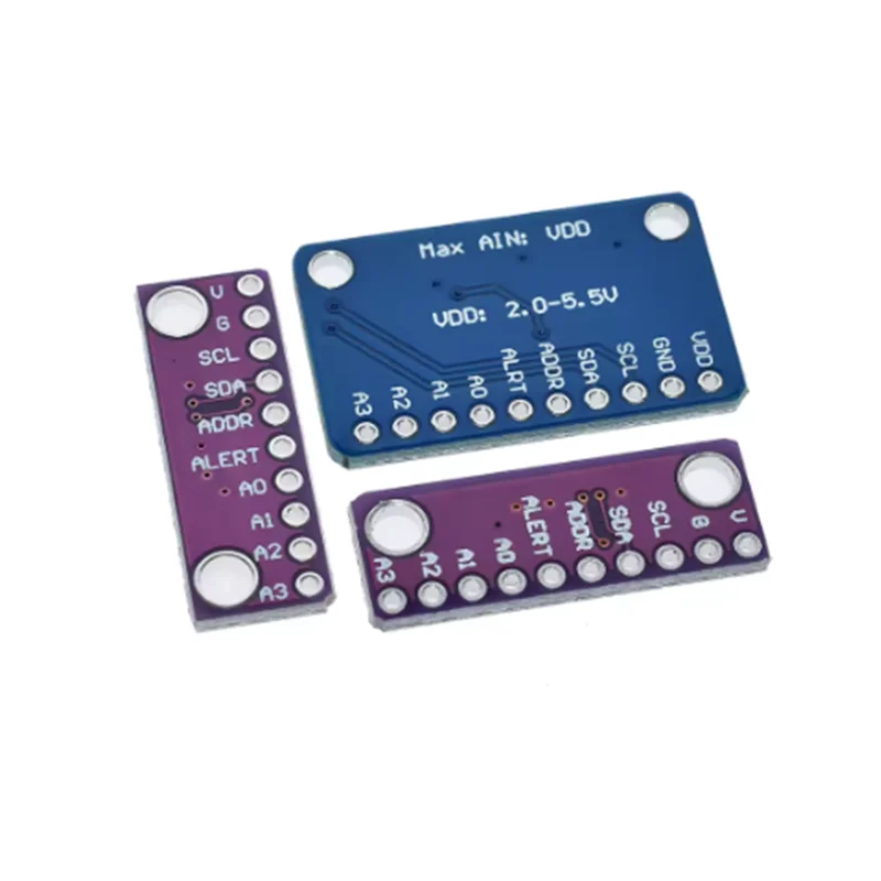 16 Bit I2C ADS1115 ADS1015 Modul ADC 4 Kanal mit Pro Gain Verstärker 2,0 V bis 5,5 V für Arduino RPi