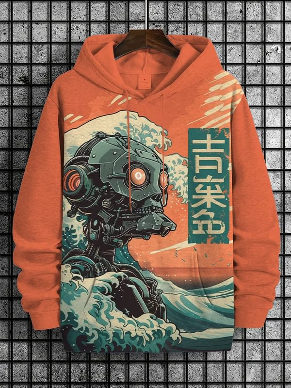 الرجال الموضة شخصيات أنيمي الجرافيك ثلاثية الأبعاد طباعة هوديس البلوز الرجال النساء طويلة الأكمام رياضية البلوز Harajuku Y2k الملابس