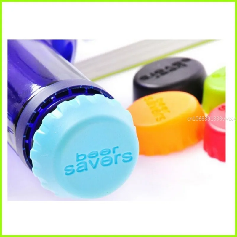 Reusable Silica Gel Bottle Cap Sealed Beer Cap Vinegar Soy Bottle Soda Cola  Wine Protective Stopper Bar Accessories Home Bars