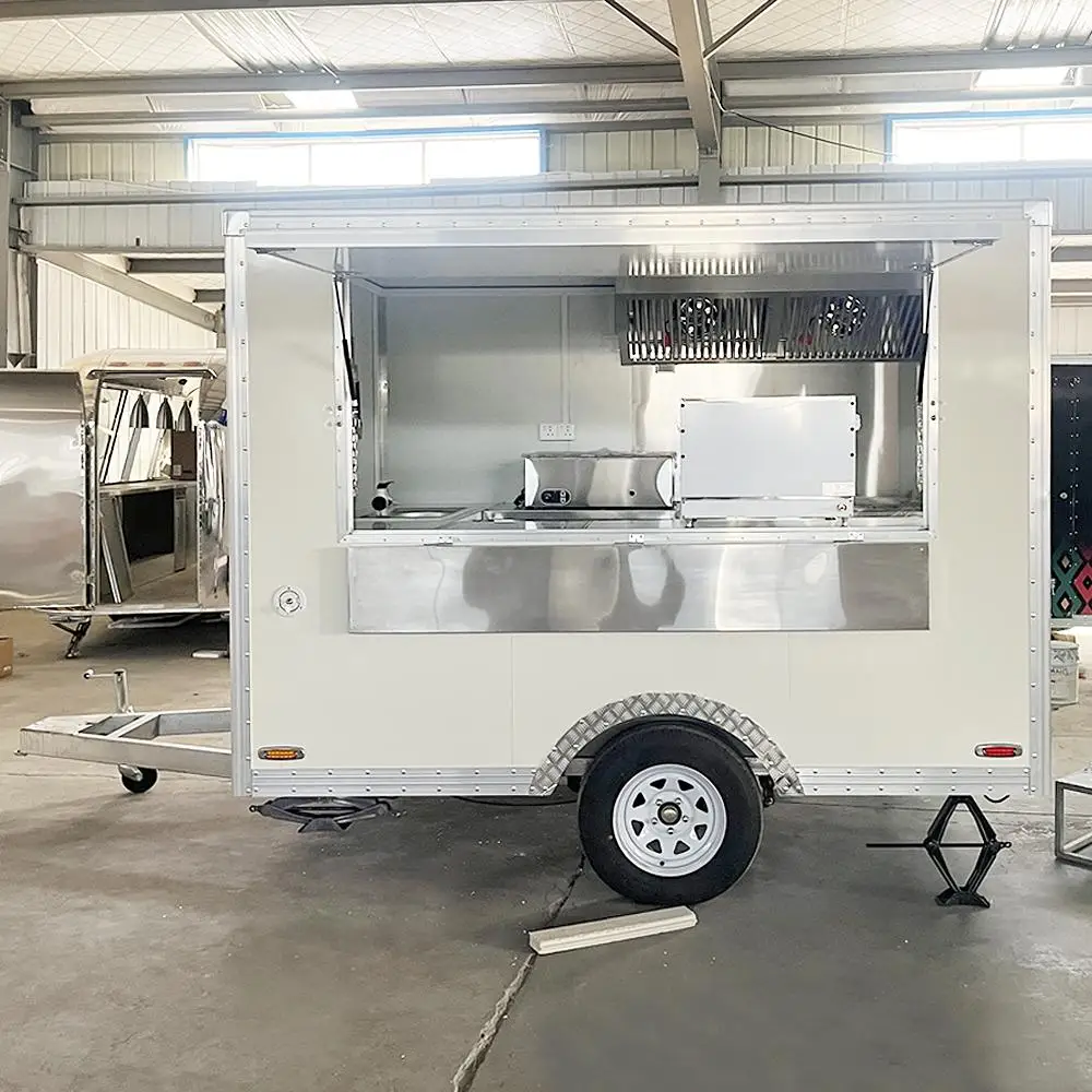 Fully Equipped Taco Food Trailer Mobile Kitchen Pizza Coffee Truck Ice Cream BBQ Food Truck