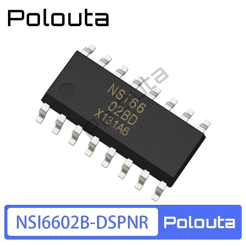 NSI6602B-DSPNR SOP-16 Dual Channel Raster Driver IC Chip Polouta