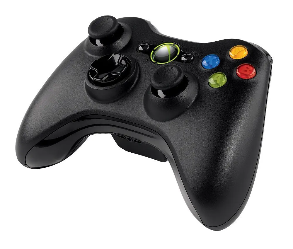 Wireless Controller for Xbox 360, 2.4GHZ Gamepad Joystick Wireless Controller Compatible with Xbox 360