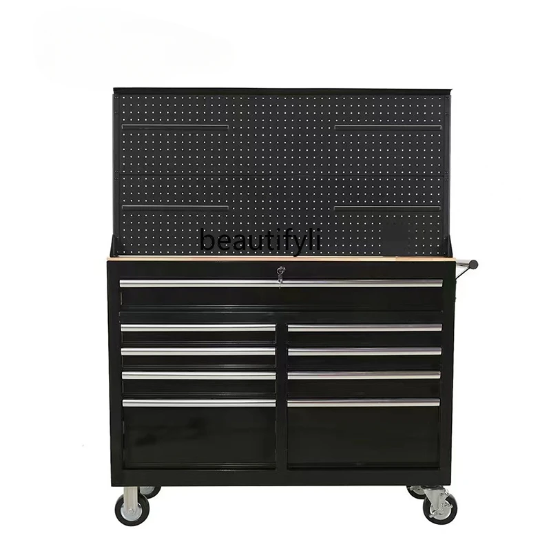 Heavy Tool Box Workshop Auto Repair Multifunctional Trolley 46 Inch Mobile Workbench