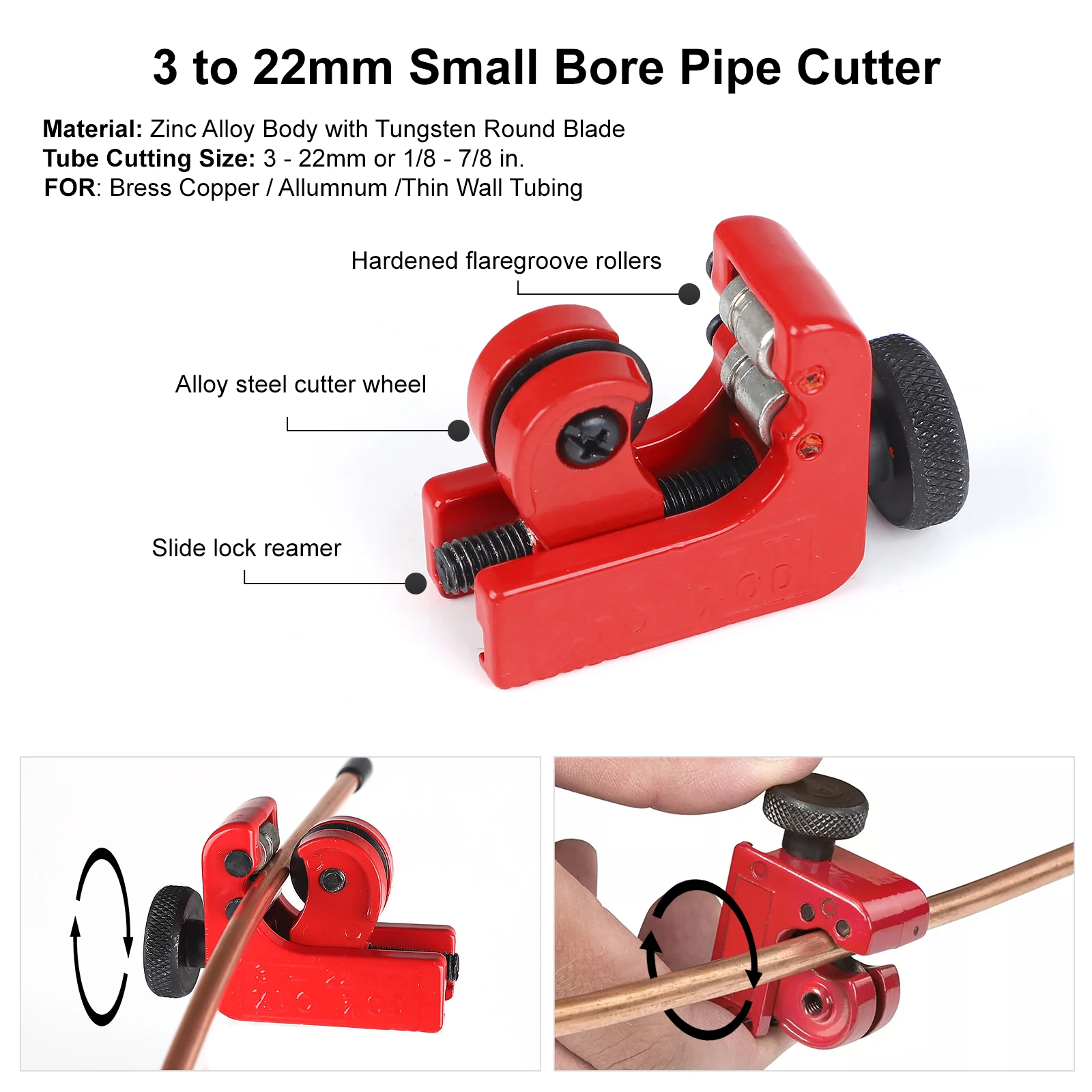 Brake Line Repair Kit Copper Pipe Flaring Tool Cutter Bender 3/16... Brake Line Repair Kit Copper Pipe Flaring Tool Cutter Bender 3/16...