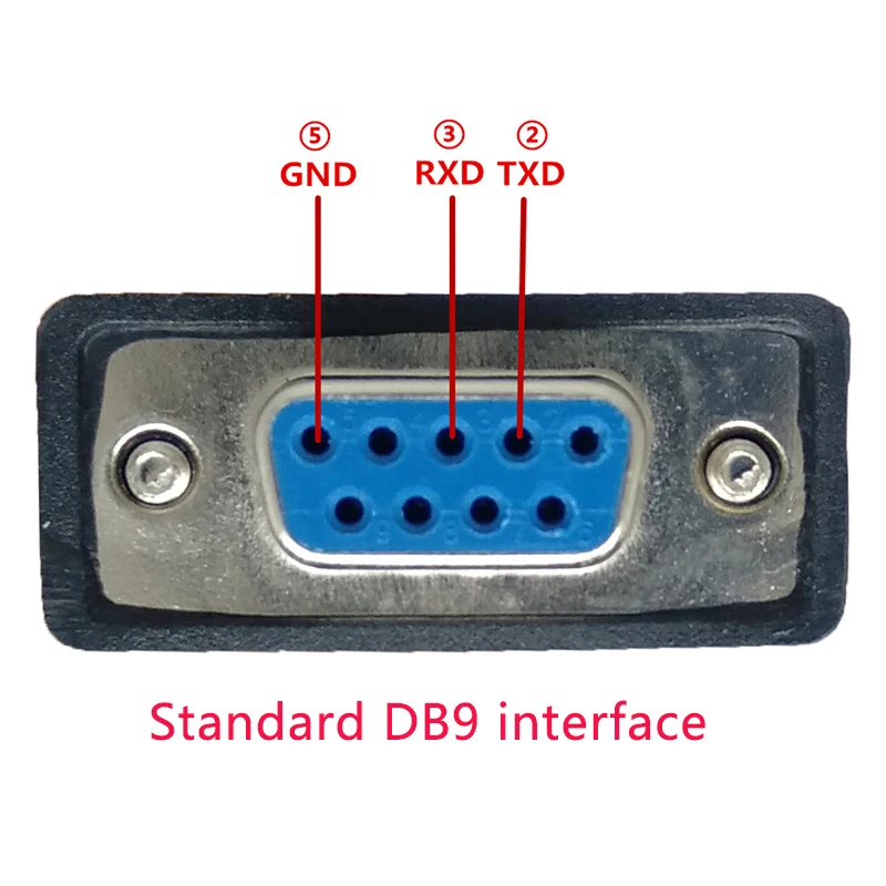 PCsensor USB Serial Adapter, USB to Rs-232 Male (9-Pin) Db9 Serial Data Cable, Windows 10/8.1/8, Mac Os X 10.6