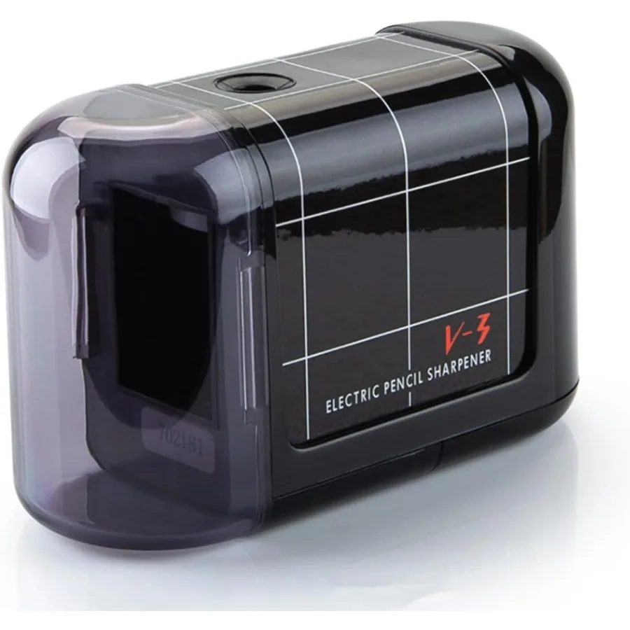 

Портативная электрическая точилка для карандашей на батарейках для взрослых, идеально подходит для No 2 и цветных карандашей 68 мм, идеально подходит для школы Hom