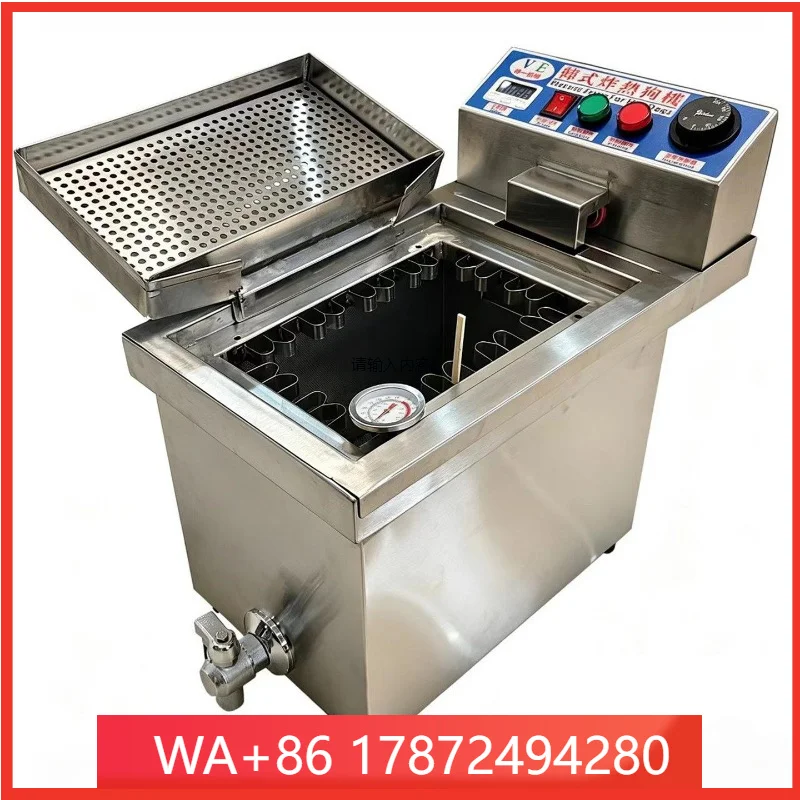Fryer Brushed Hot Dog Stick Fryer Hot Dog Intestine Fryer Heating