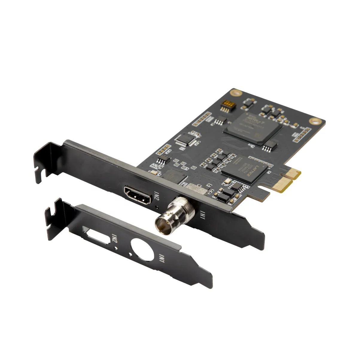 IOCREST 2 Channels SDI+Hd Mi Compatible HD PCIe Capture Card Switch Game Live Broadcast PS4/NS Camera SLR 4k Recording Vmix