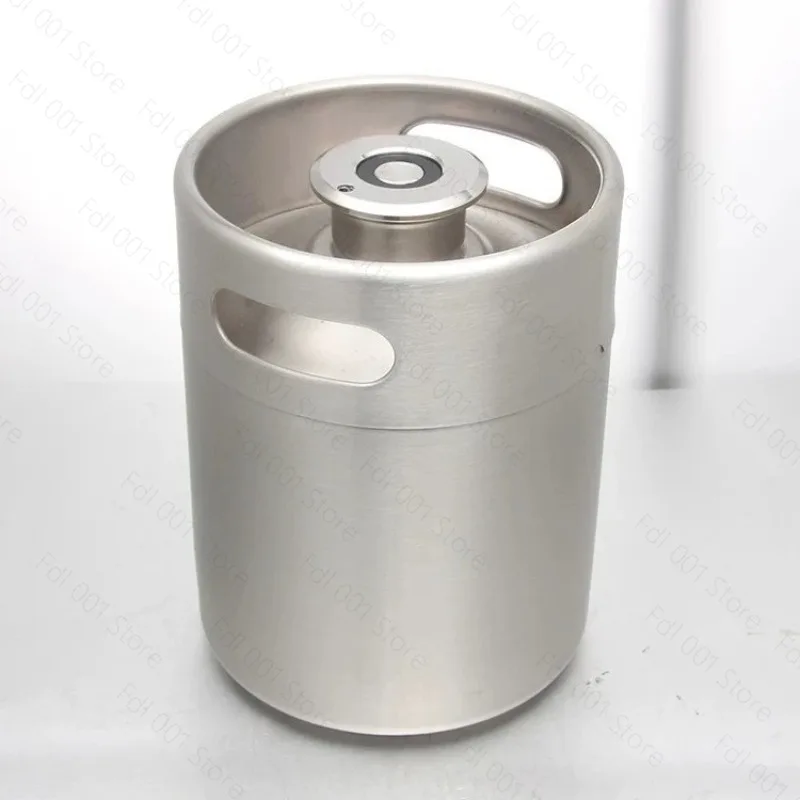 Mini Portable 8L Stainless Steel 304 White Steel Draft Beer Keg
