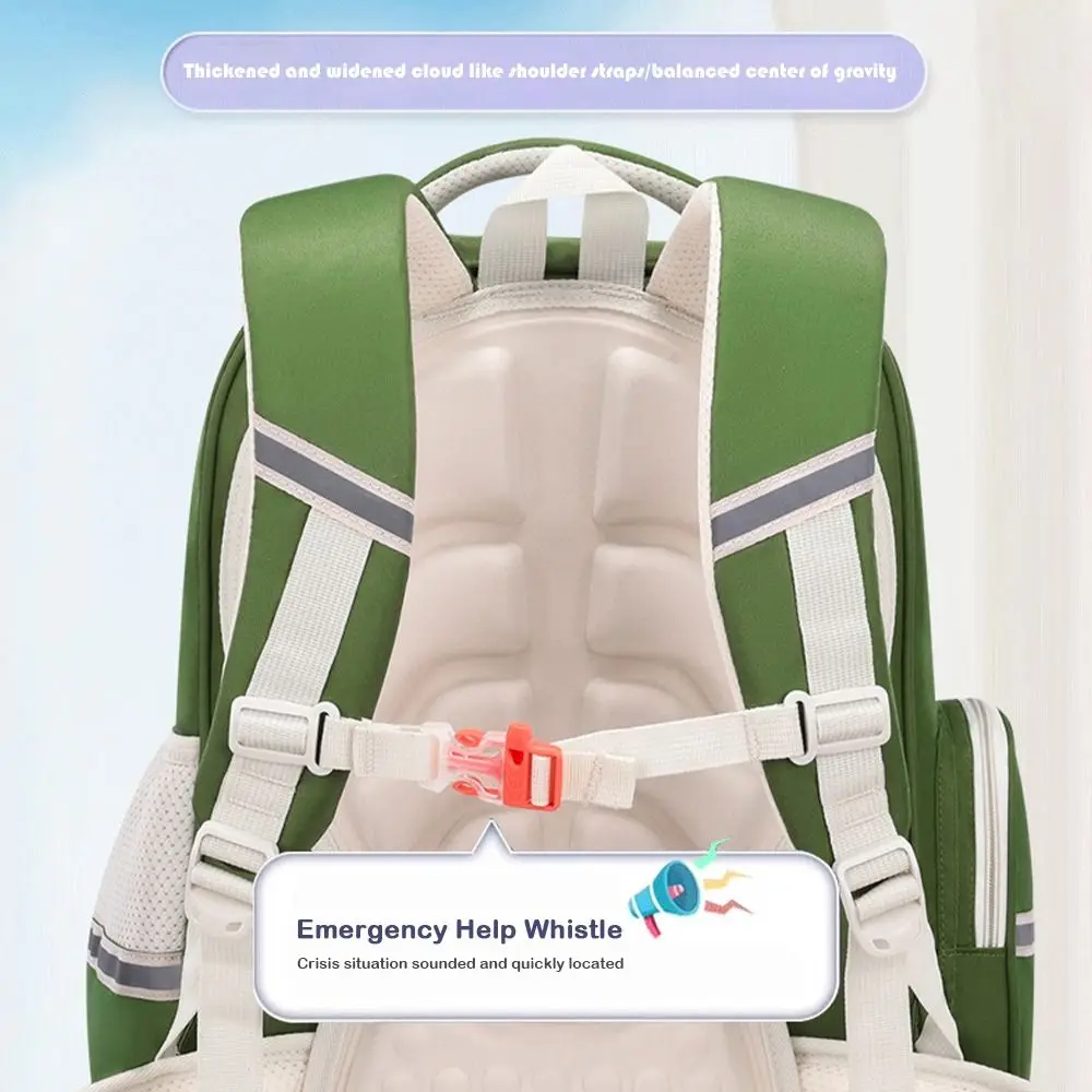 Высококачественный студенческий рюкзак большой вместимости, водонепроницаемый рюкзак со светоотражающими полосками, эргономичный рюкзак в британском стиле для