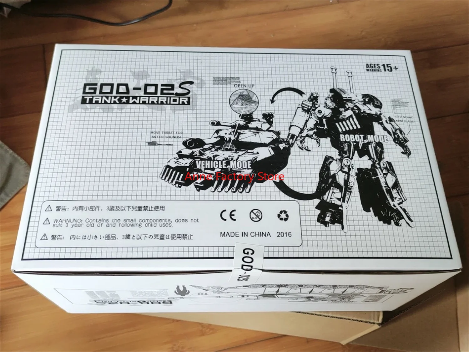 【AUF LAGER JETZT】Transformation TF Dream Factoty GOD02S GOD-02S Brawl Desert Color Actionfigur Roboterspielzeug