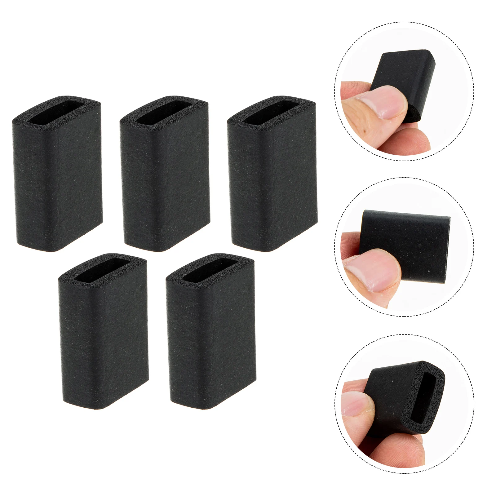 

5 Pcs Finger Saxophone Thumb Pad Cushion Mat Simple Guard Convenient Playing Support