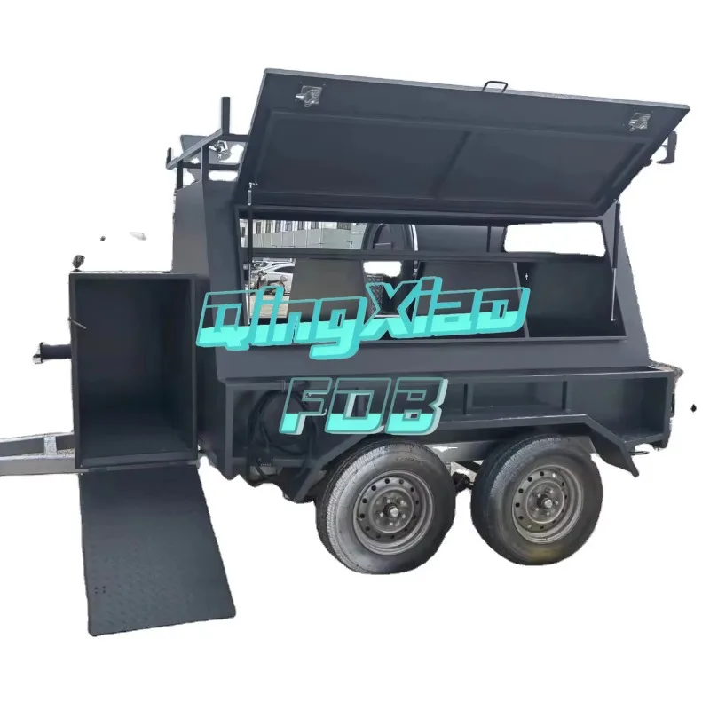New Large Capacity Multifunction Partition Tool  Trailer Made in China  With Ladder  Frame Heavy Duty Factory  Supply FOB  Steel
