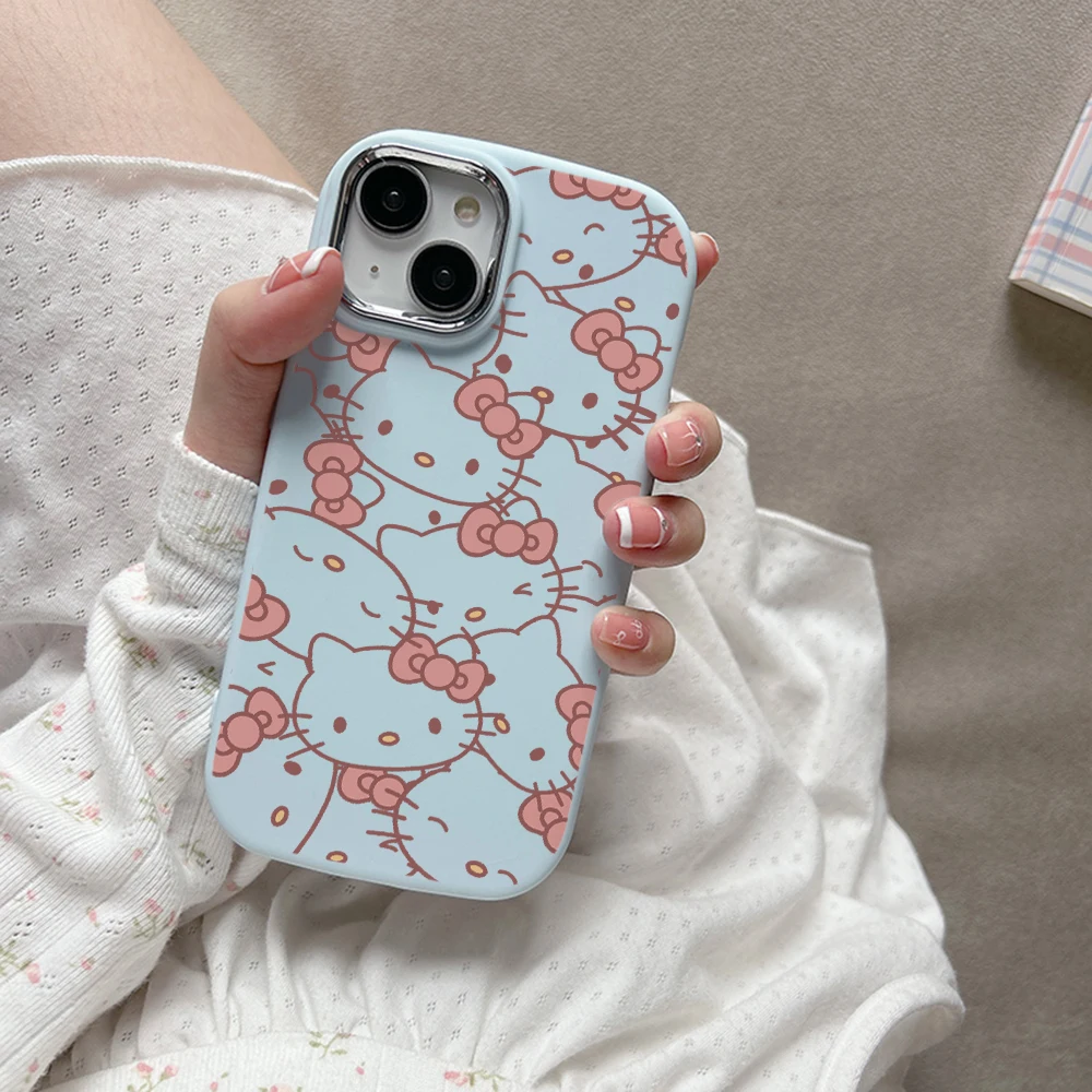 

Sanrio Hello Kitty Phone Case For Xiaomi Mi 12 POCO F5 X3 NFC Redmi 9C 10 13C K30 K40 K60 Ultra Note 10 12 13 Pro 4G 5G Cover