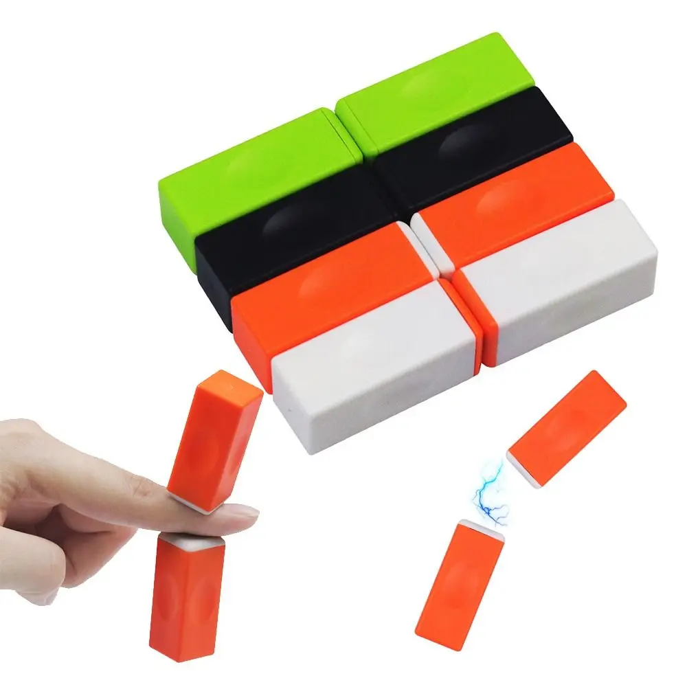 Spatial Thinking Training Fidget Game Bounce Bricks Educational Adults Anxiety Magnetic Building Blocks Fidget Construction Toys