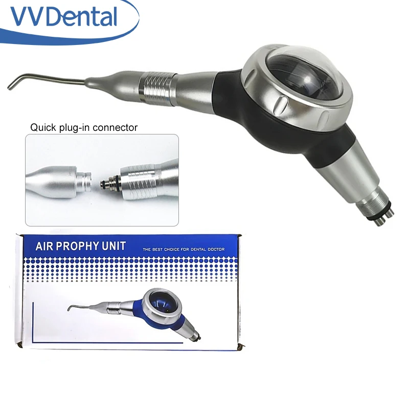 Dental Air Polisher Sandblasting Air Prophy jet Air Water Spray Polisher Odontologia Teeth Whitening 2/4Holes Dentist Tools
