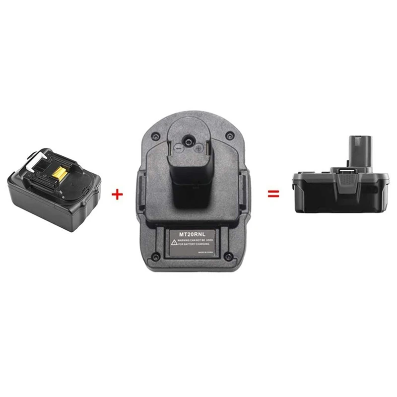 DTA5 3X MT20RNL Battery Adapter for 18V Battery Convert to for Ryobi 18V Tool Use, Power Tool Accessories