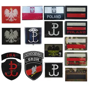 Polish Poland Flag Patch JWK Special Force Group GROM Tactical Armband  Embroidered Armband Badge Morale Tactic Military Applique - AliExpress 15