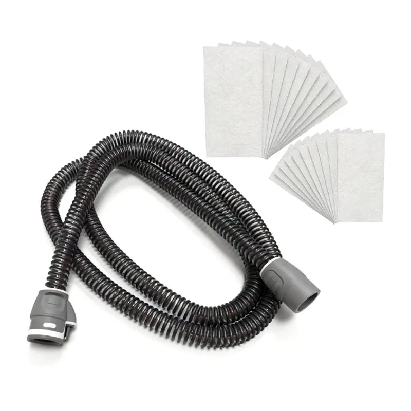 【A08I】Klimaanlagen-Luftschlauch und 20 Filter für Airsense 11 und Aircurve 11, nur CPAP-Zubehör