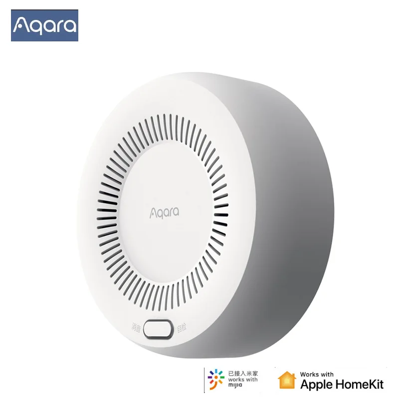 Умный детектор утечки газа Aqara, работает с приложением Homekit, с дистанционным управлением, для систем сигнализации