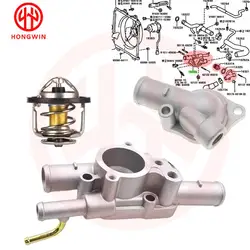 Coolant thermostat Housing Water Outlet For Toyota Tercel 1991-1994 Toyota PASEO STARLET 16333-11211 16333-11210 16333-11160