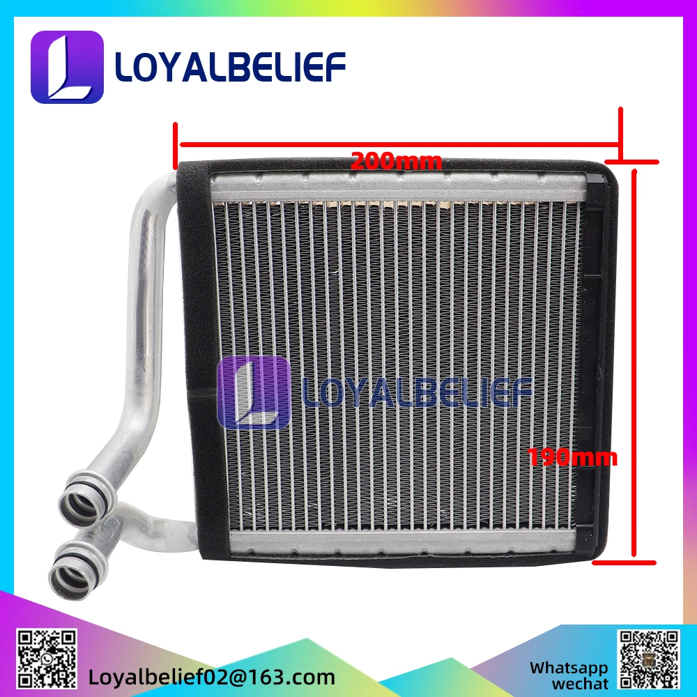 

New Heater Radiator for SKODA SUPERB YETI VW GOLF PASSAT EOS TIGUAN SCIROCCO /VW EOS 1F7 1F8 2006- 3C0819031A 3C0819031
