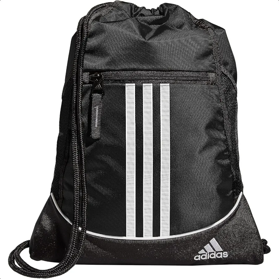 

Alliance Sackpack Drawstring Lightweight Small Gym Bag for Women Soccer Backpack Black One Size