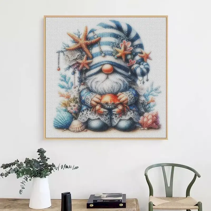 GATYZTORY Diamond Mosaic Gnome New Arrival Picture Rhinestones Cartoon Painting Embroidery 5D DIY Cross Stitch Handmade Gift