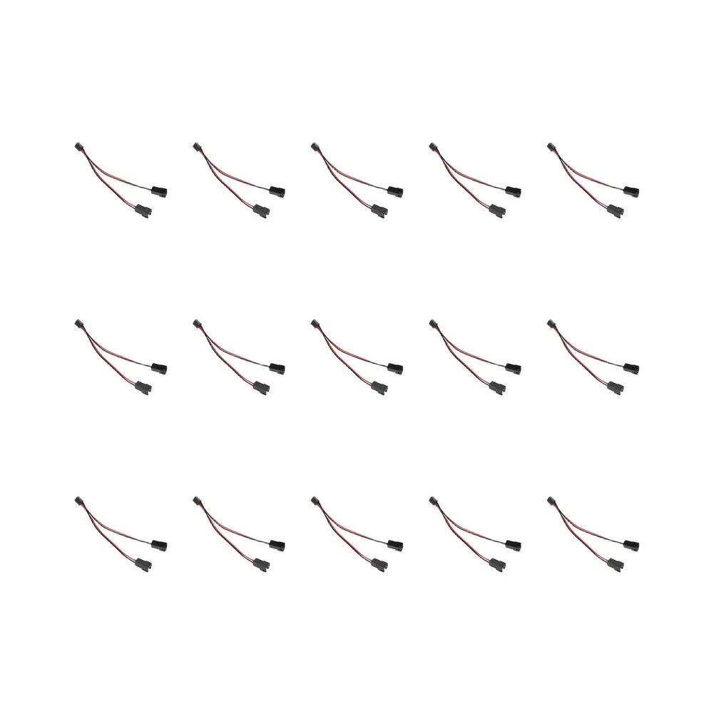 10pcs XH2.54 1 To 2 Fan Splitter Wire For 3D Printer Motherboard Cooling System Efficient Heat Dissipation Robust Alloy Build
