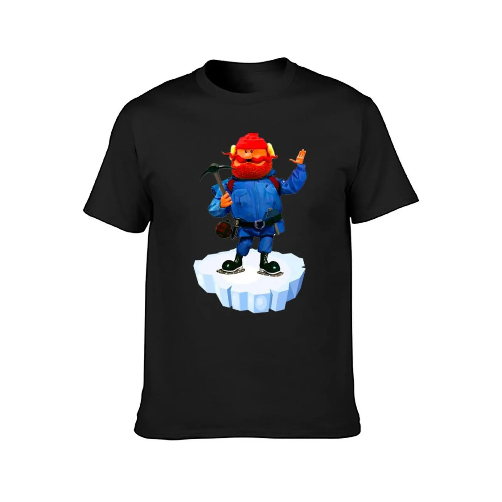 Yukon Cornelius-Camiseta Masculina de Manga Curta, Camisas, Camisetas Gráficas, Animal Print, Roupas Masculinas