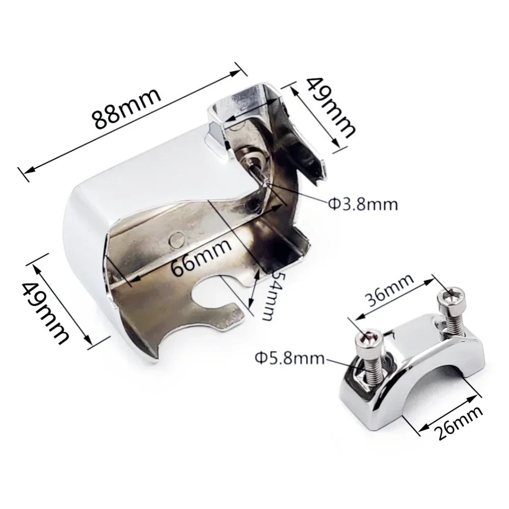 

Motorcycle Parts Front Brake Fluid Master Cylinder Cover for Yamaha V-Star 650 950 1100 1300