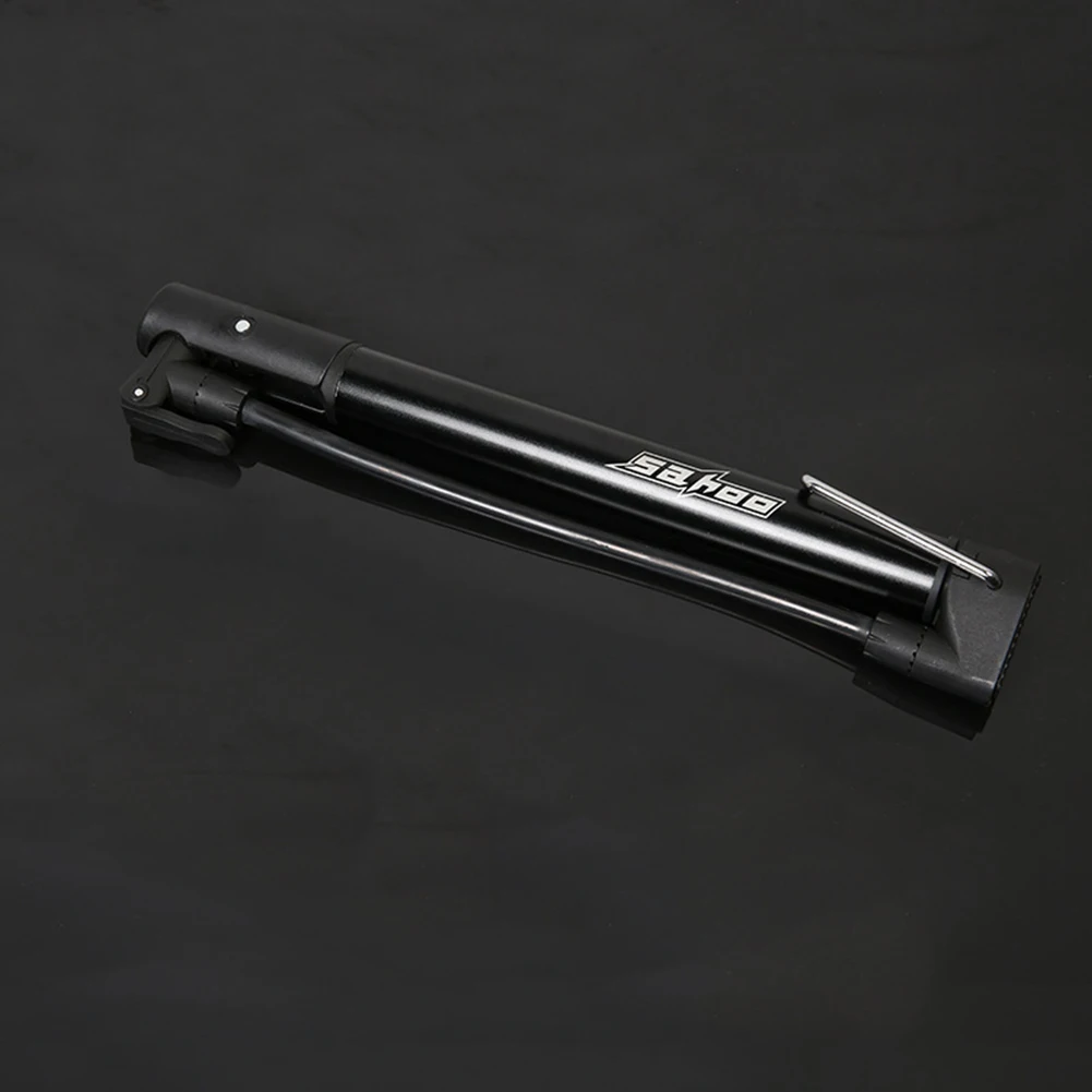 

Мини-велосипедный насос SAHOO, алюминиевый насос для накачивания шин, шоссейный велосипедный насос MTB (черный)