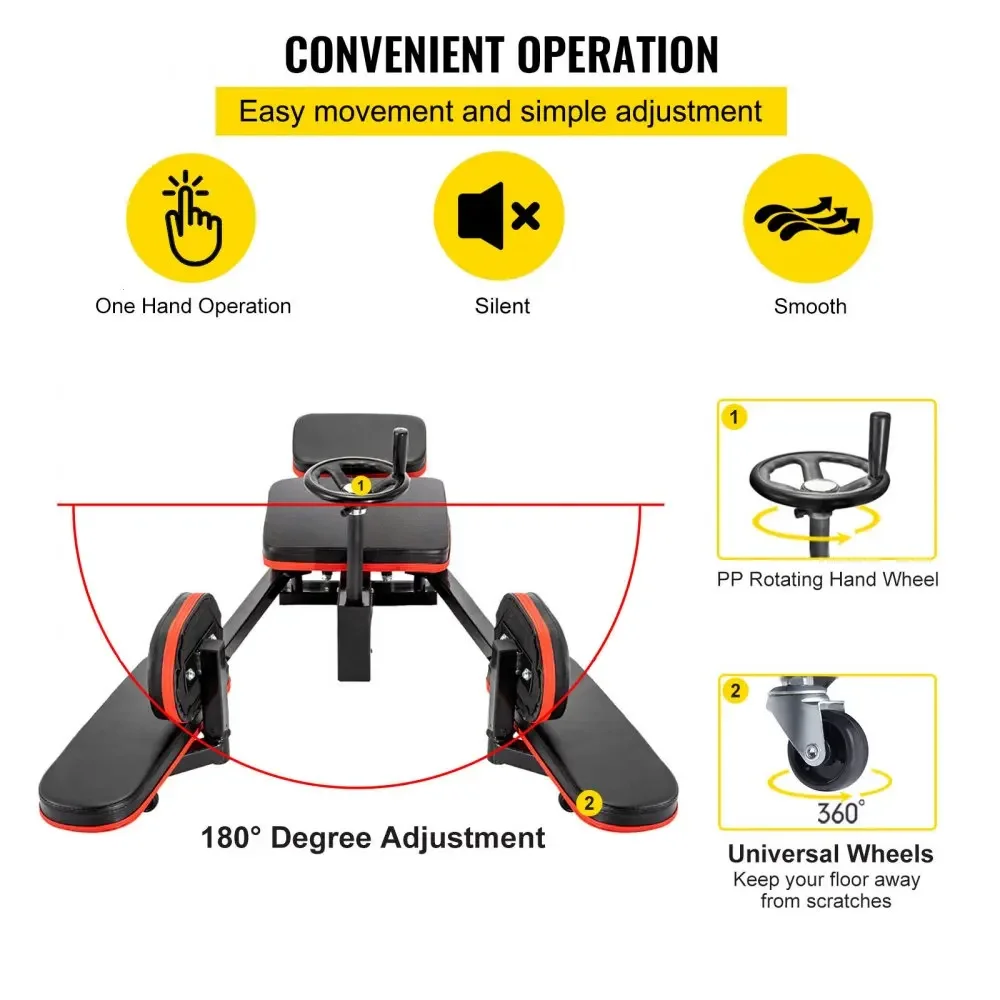 VEVOR Chân Miếng Dán Máy Chân Có Thể Điều Chỉnh Chia Tập Luyện Võ Thuật Gear Nhà Yoga Dance Tập Thể Dục Đào Tạo Thiết Bị