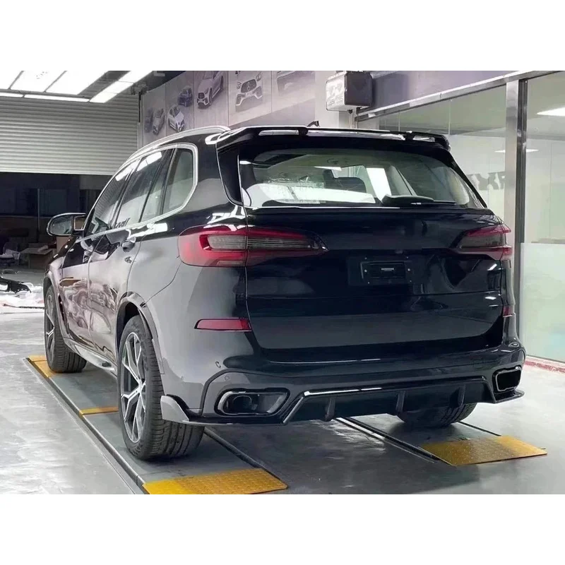 

Высококачественные, популярные черные автозапчасти для BMW X5 G05: передний сплиттер, боковые пороги, задний диффузор, центральный задний спойлер, классические автозапчасти