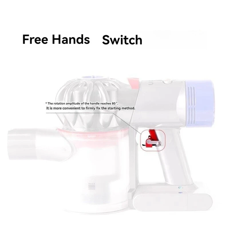 A44F-สําหรับ Dyson V15 V11 V10 V8 V7 เครื่องดูดฝุ่นสิ่งที่แนบมา Soft Roller แปรงเปลี่ยนฝุ่นสําหรับไม้เนื้อแข็งทําความสะอาด