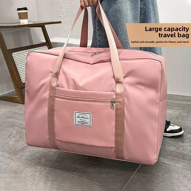 large-capacity-short-trip-business-travel-bag-portable-handheld-luggage-storage-bag-fashionable-oxford-cloth-unisex-bag