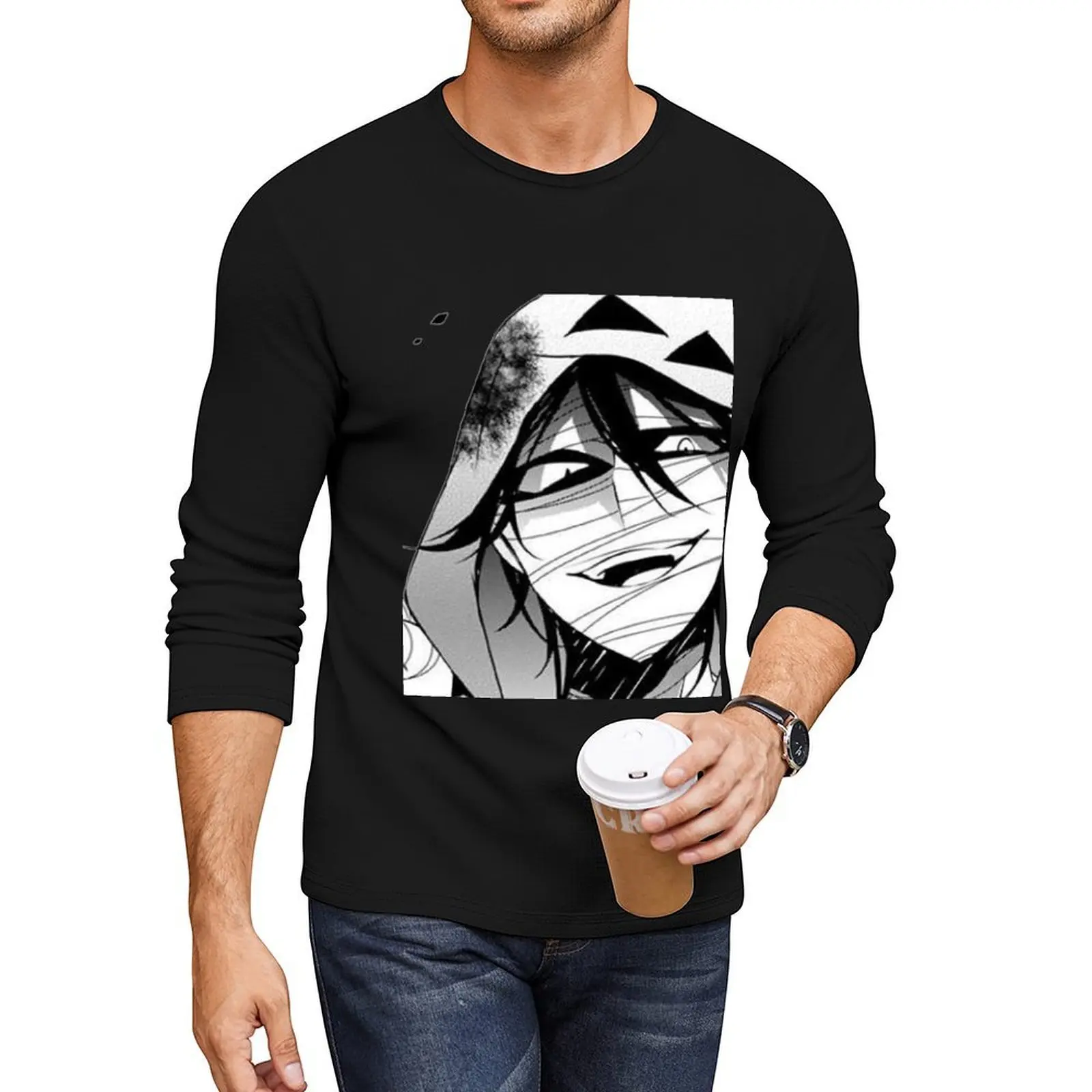 

Isaac Foster Design Long T-Shirt oversized t shirts korean fashion anime clothes hippie clothes t shirts for men graphic