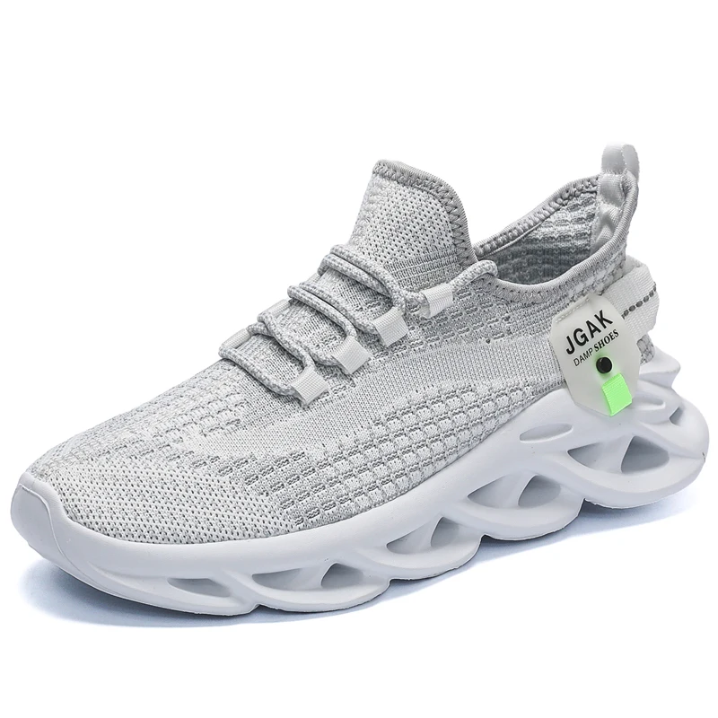 Plus Big Size 49 50 51 52 Men Mesh Sneakers Shock Absorbing Running Shoes Breathable Casual Walking Athletic Sports Trainers