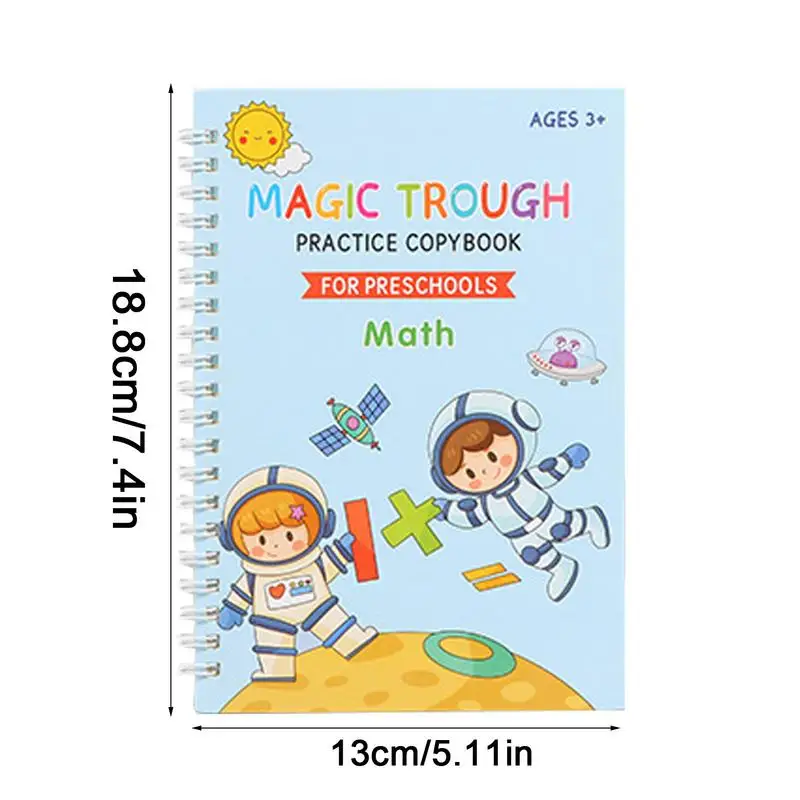 Penmanship Workbook For Kids Handwriting Workbooks Reusable Grooved Handwriting Workbooks Magic Copybook To Help Children