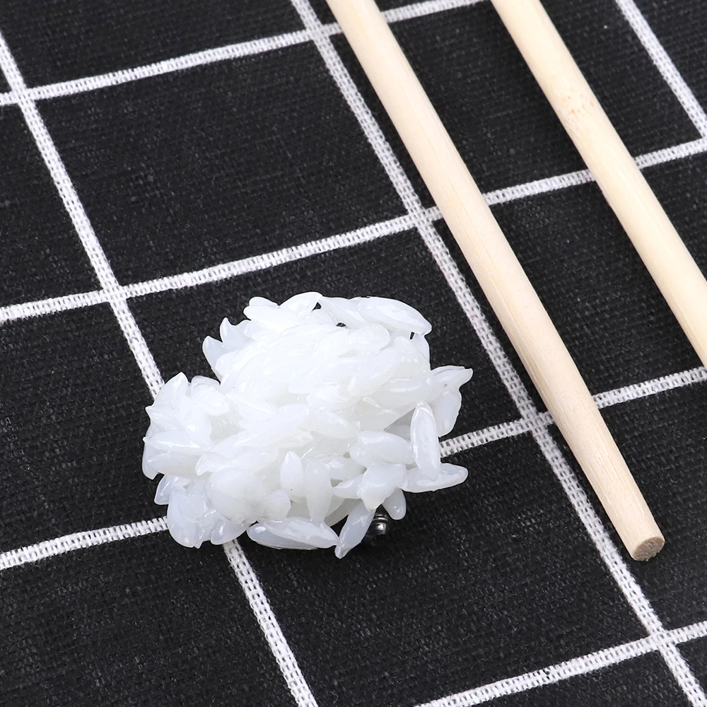 New Funny Cute Onigiri Pins Resin Brooches For Women White Sushi Denim Jacket Pins Lapel Buckle Shirt Badge Brooch Jewelry