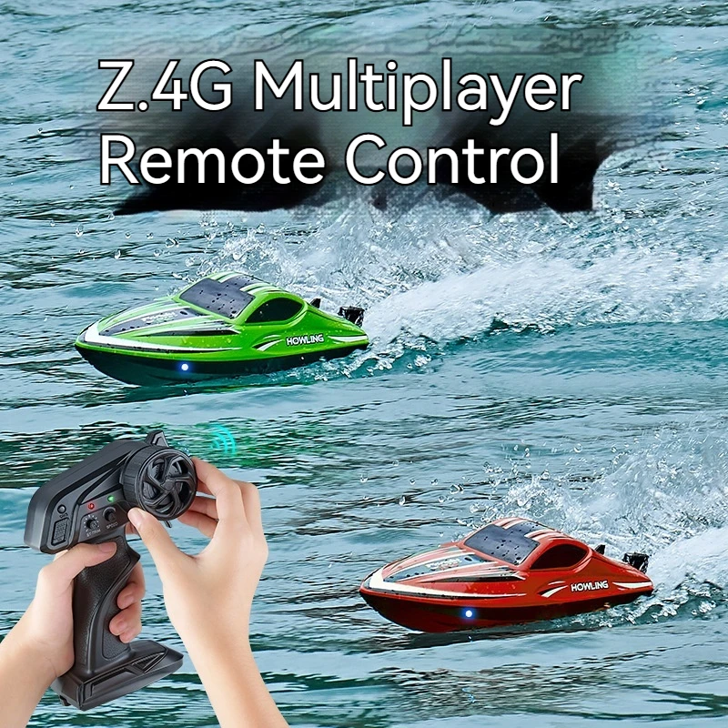 High Speed Remote Control Boat Brushless Motor Competitive Boat Children'S Toy Boat Speedboat Model 55km/H One Press Reset Gift