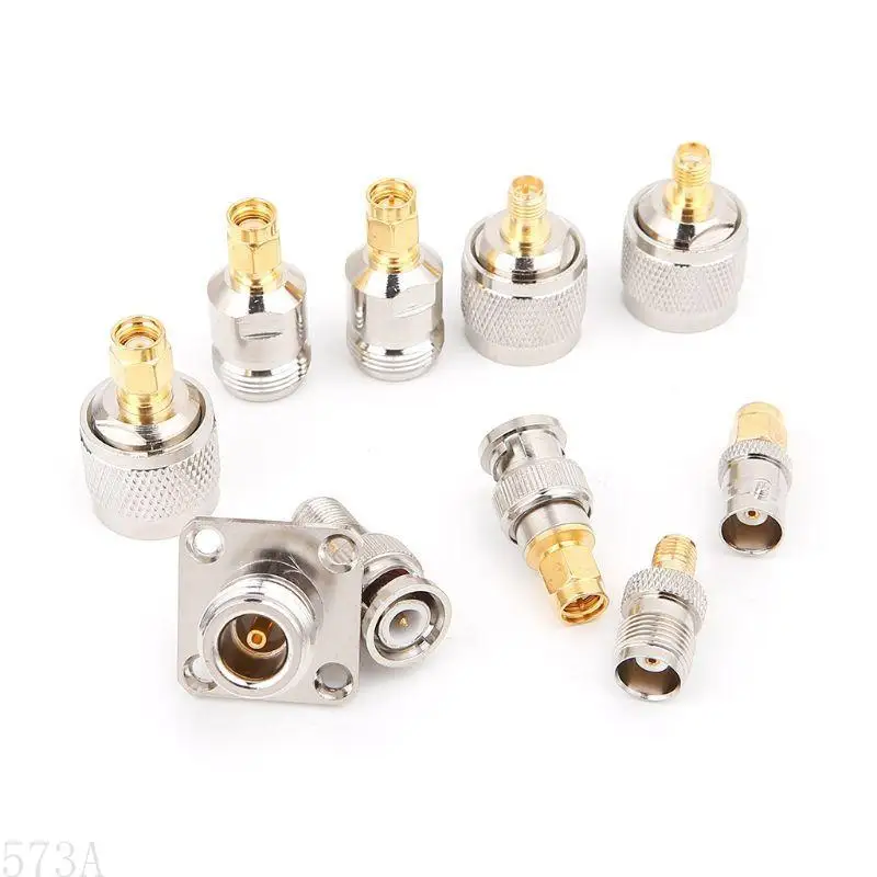 573A 20pcs n type BNC TNC SMA RF Connector Adapter Adapter Contract
